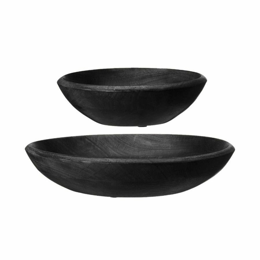 Home Decor WikholmForm | Amba Bowl Set Of 2 Black Or Natural