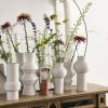 Home Decor HKliving | Speckled Clay Vase Angular