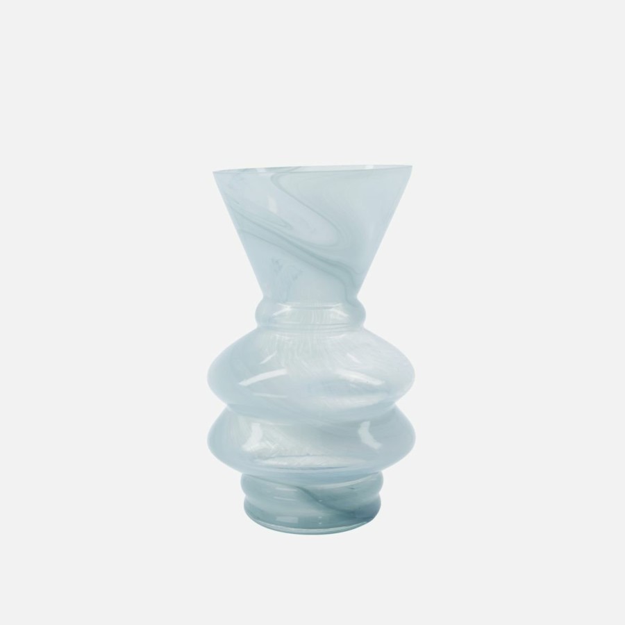 Home Decor House Doctor | Viel Blue Glass Vase