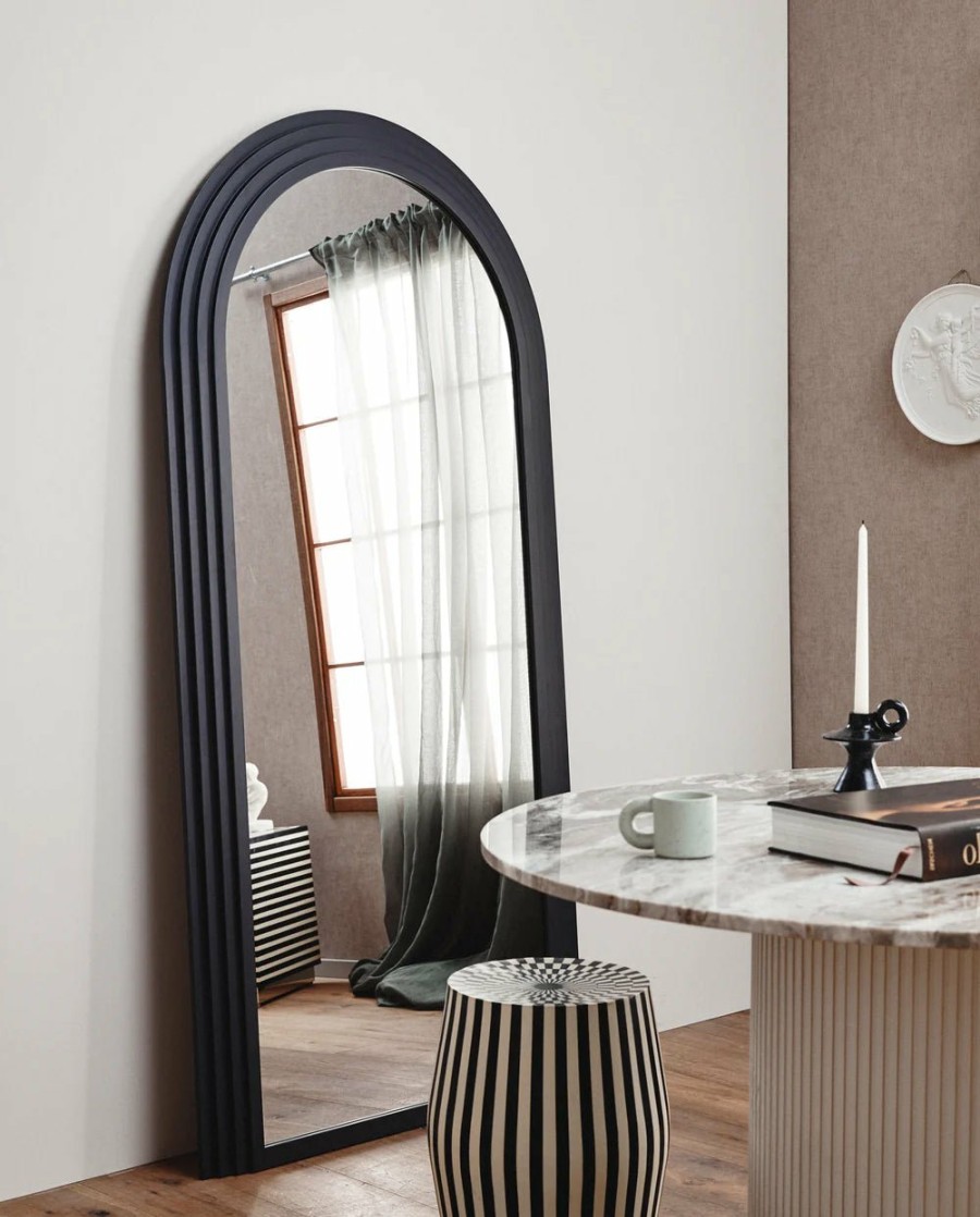 Home Decor Nordal | Falco Mirror Black