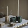 Home Decor Nordal | Tall Candle Grey O-21 Mm