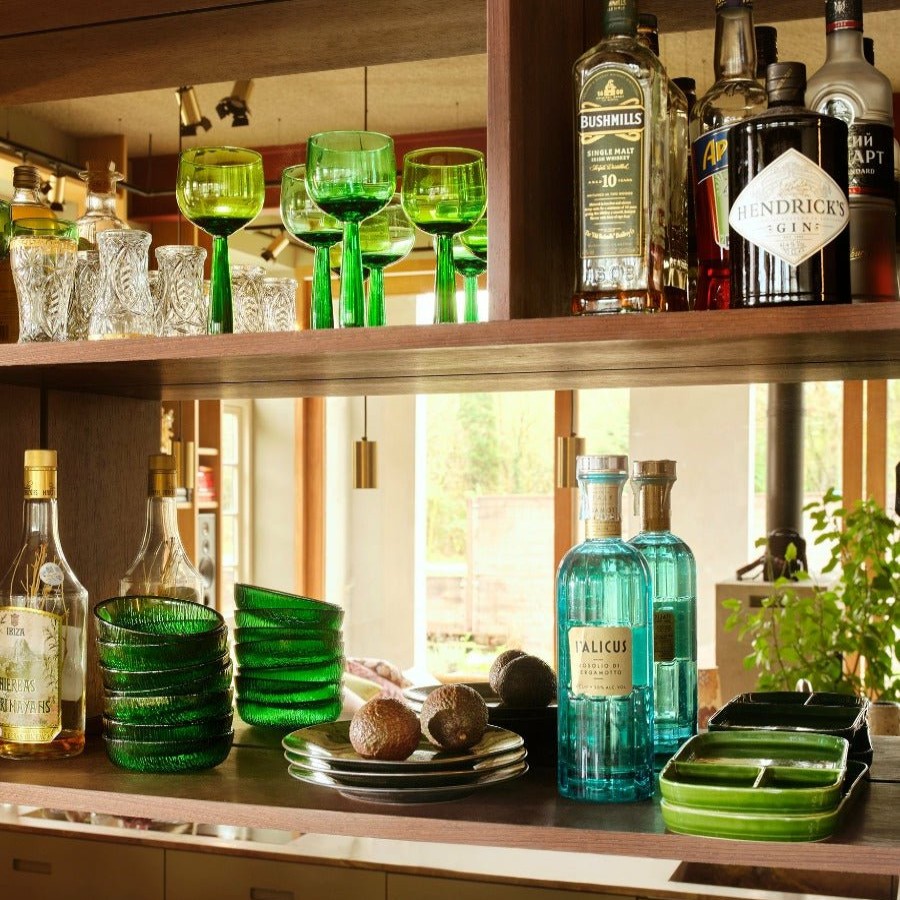 Kitchen & Tableware HKliving | The Emeralds: Ceramic Plate Rectangular, Green