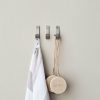 Home Decor Meraki | Hook Thapsus Brushed Silver Finish