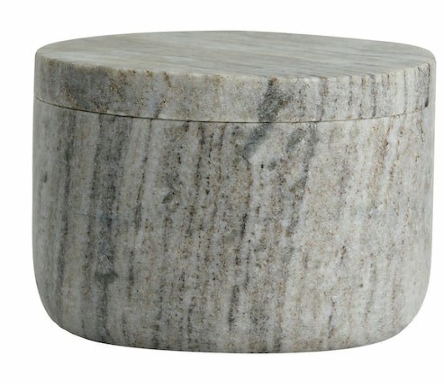 Home Decor Nordal | Grinda Jar Small Brown Marble