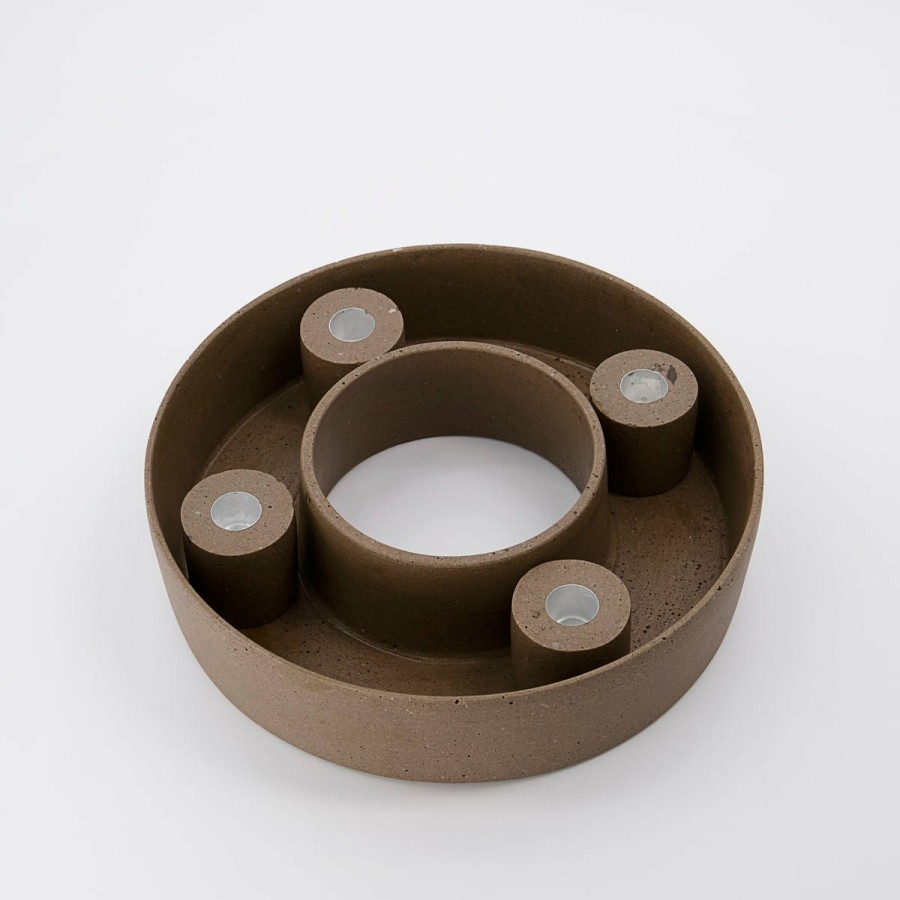 Home Decor House Doctor | Candle Stand, Daca, Brown