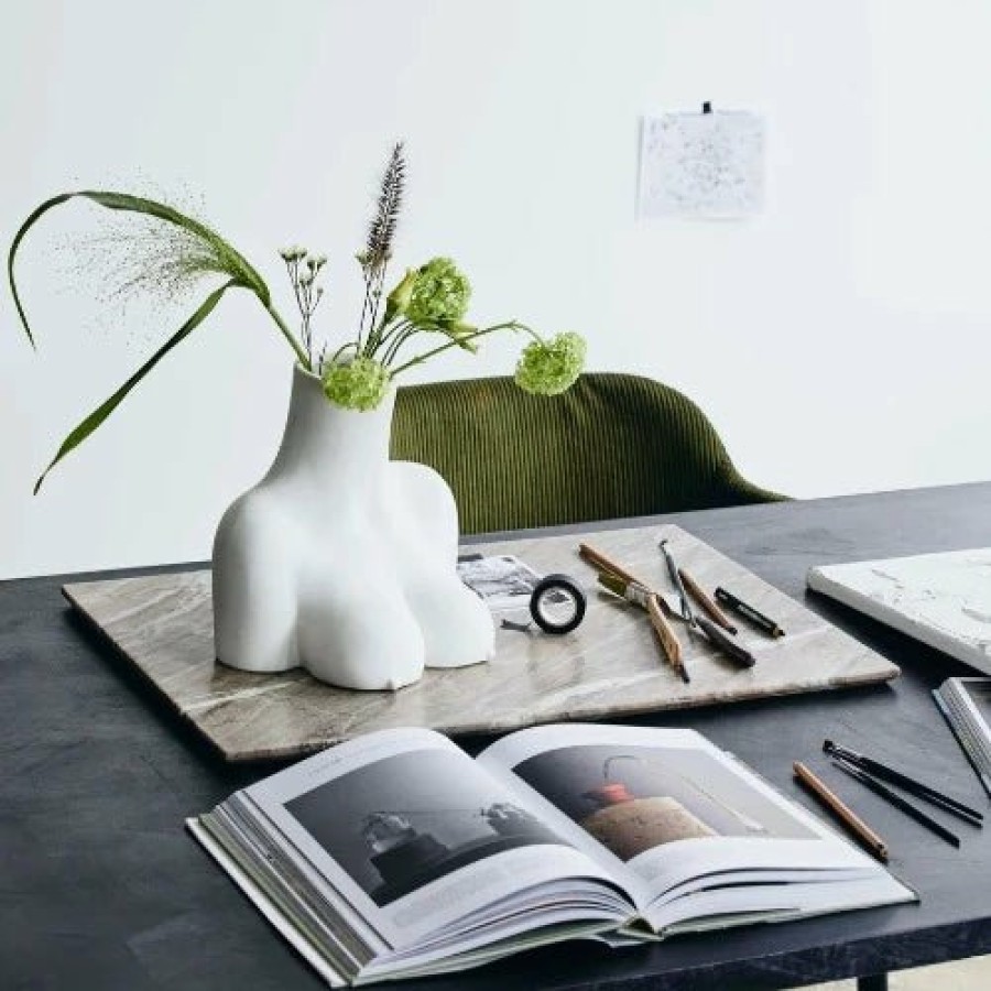 Kitchen & Tableware Nordal | Salina Deco Board S Brown Marble