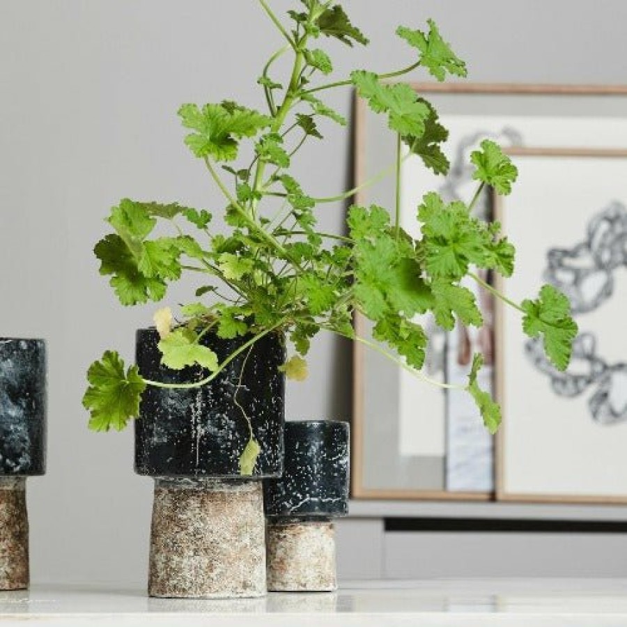 Home Decor Nordal | Handmade Reso Tall Plant Pot M