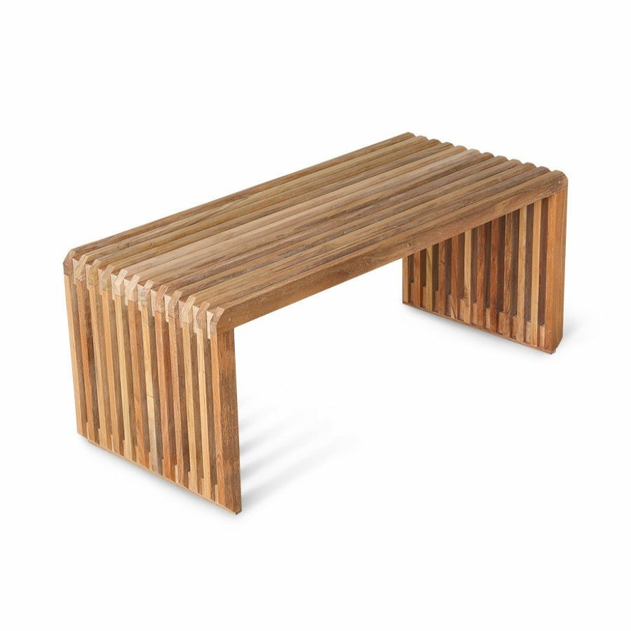 Home Decor HKLiving | Slatted Bench/Element Teak