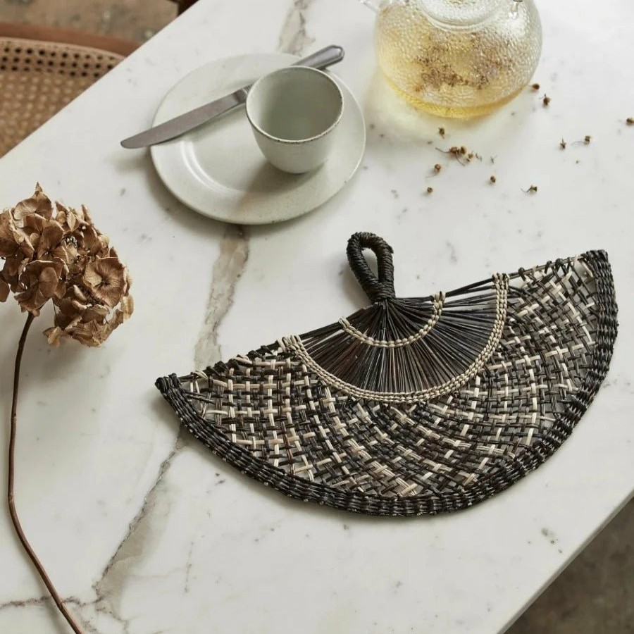 Home Decor Nordal | Bali Fan Brown/Nature