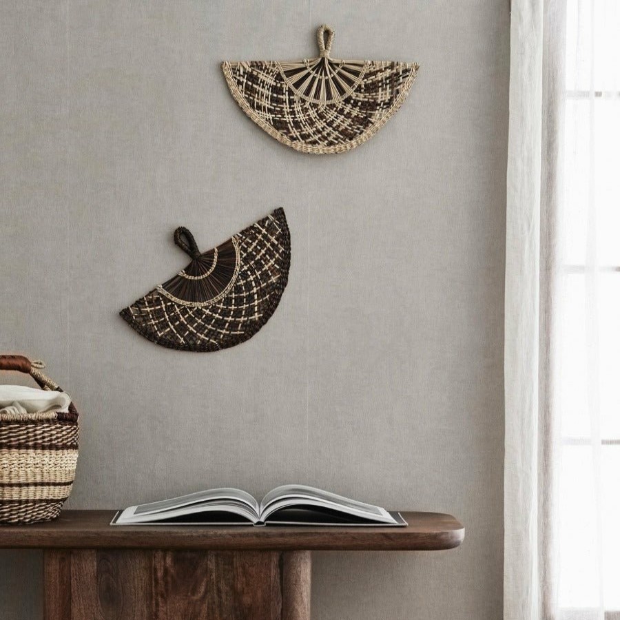Home Decor Nordal | Bali Fan Brown/Nature