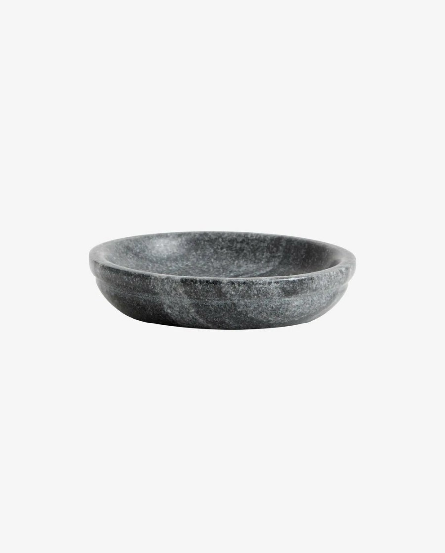 Home Decor Nordal | Small Bowl Black/Grey Marble