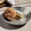 Home Decor Meraki | Round Tray Malva Antique Silver