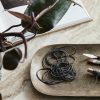 Kitchen & Tableware Nordal | Danna Square Tray Antique Brass