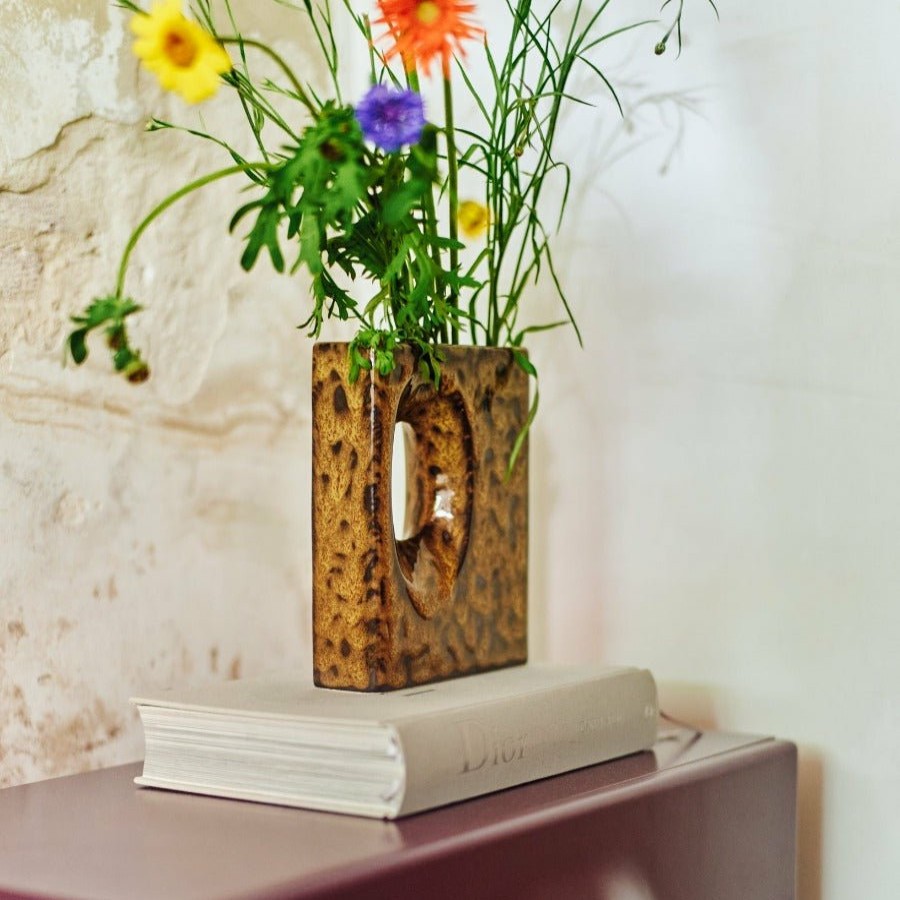 Home Decor HKliving | Retro Vase, Olive By Hkliving