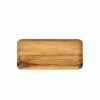Home Decor Aida | Teak Wood Rectangular Plate