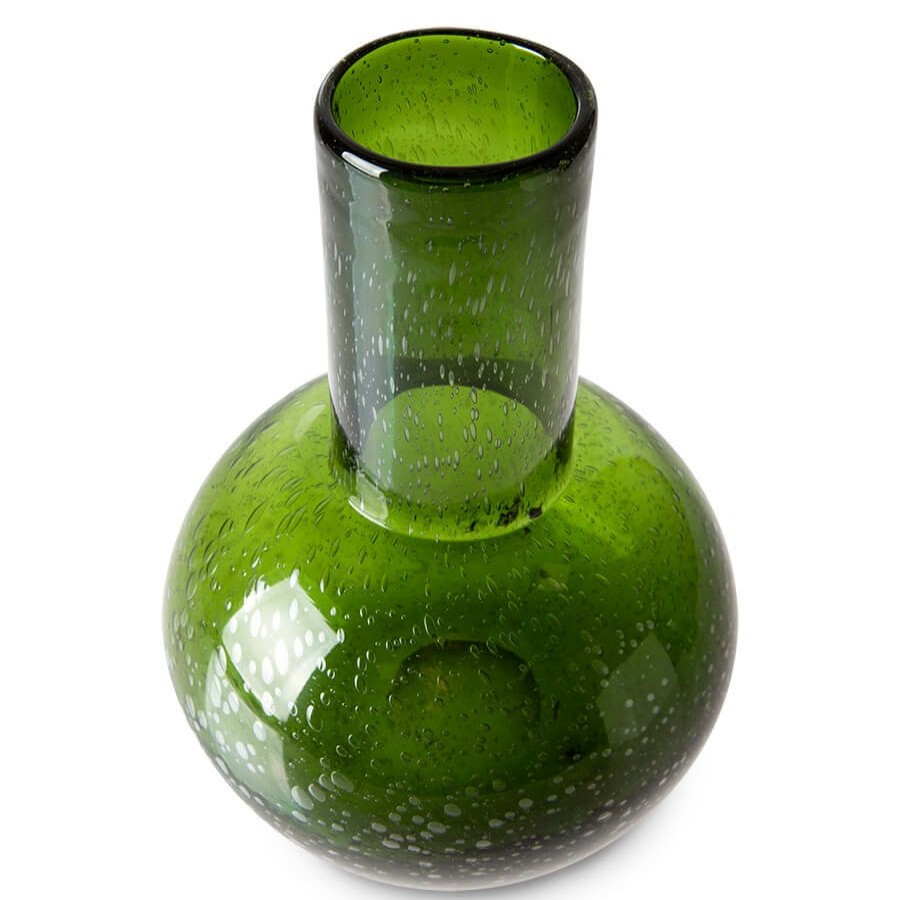Home Decor HKLiving | Green Glass Blown Vase M