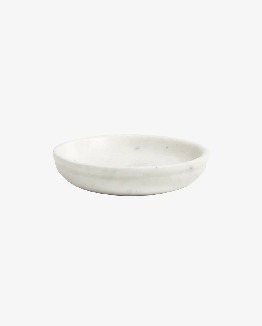 Home Decor Nordal | Small Bowl White Marble