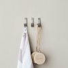 Home Decor Meraki | Hook Thapsus Brushed Silver Finish