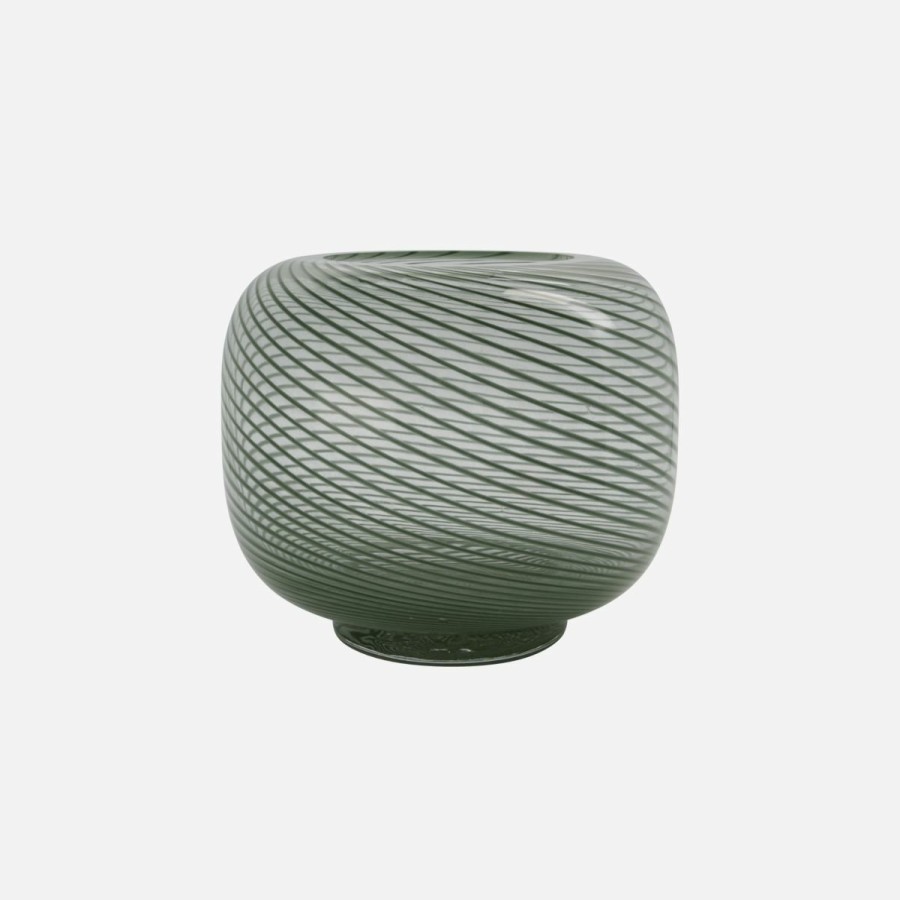 Home Decor House Doctor | Vase Swirl Green